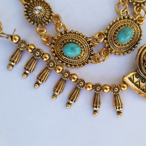 ❤Boho vintage Stone choker Neckalces❤ - Picture 6 of 8